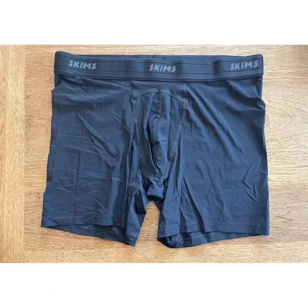 NWT SKIMS Obsidian Black Stretch  SZ 5X/5XL Men's 5